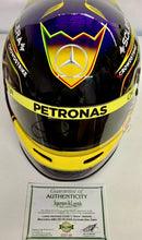 Load image into Gallery viewer, LEWIS HAMILTON Signed 2024 “7 Stars” F1 Helmet

