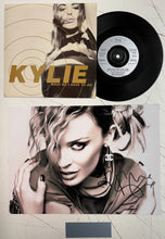 Load image into Gallery viewer, KYLIE MINOGUE Signed Photo &amp; Record Display
