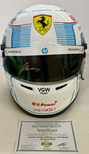 Load image into Gallery viewer, CHARLES LECLERC Signed Scuderia Ferrari F1 Helmet2
