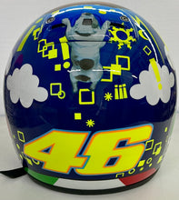 Load image into Gallery viewer, VALENTINO ROSSI Signed FACE Helmet
