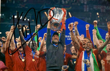 Load image into Gallery viewer, JURGEN KLOPP “Champions League 2020” Signed Liverpool Photo Collage Display
