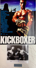Load image into Gallery viewer, KICKBOXER - Jean Claude Van Damme Signed Photo &amp; Poster Display
