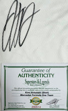 Load image into Gallery viewer, KIMI ANTONELLI Signed F1 Mercedes Shirt
