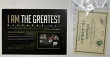 Load image into Gallery viewer, MUHAMMAD ALI aka CASSIUS CLAY Signed Boxing Glove Display
