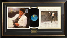 Load image into Gallery viewer, MICHAEL JACKSON Signed Photo &amp; Album LP Display
