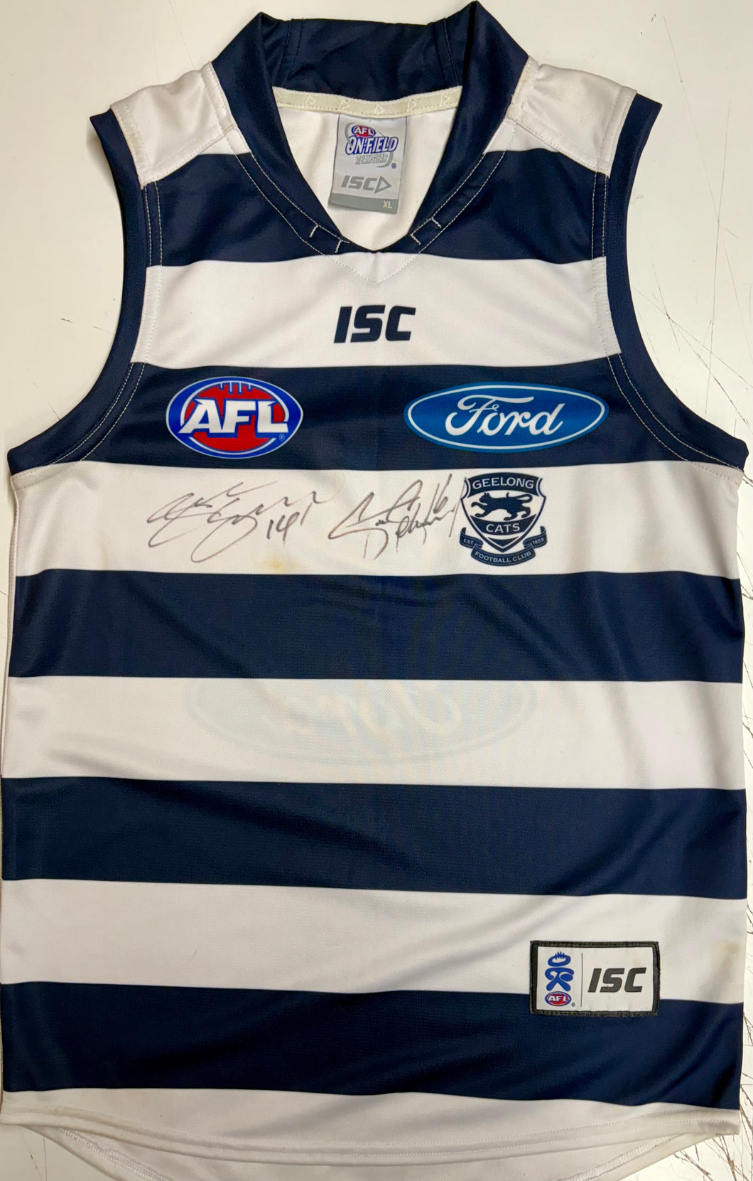 Unframed JOEL SELWOOD & SCOTT SELWOOD Signed Jumper