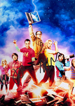 Load image into Gallery viewer, THE BIG BANG THEORY - JOHNNY GALECKI, JIM PARSONS &amp; KALEY CUOCO Signed Photos Collage Display
