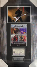 Load image into Gallery viewer, METALLICA - JAMES HETFIELD Signed Photo Collage Display
