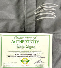 Load image into Gallery viewer, KIMI ANTONELLI Signed Mercedes F1 Race Suit
