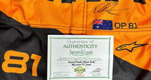 Load image into Gallery viewer, OSCAR PIASTRI Signed McLaren Team F1 Race Suit
