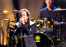 Load image into Gallery viewer, PEARL JAM - EDDIE VEDDER Signed Photo &amp; CD Collage Display1

