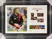 Load image into Gallery viewer, JAMES HIRD Signed “First Class” Lithograph Display
