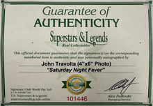 Load image into Gallery viewer, SATURDAY NIGHT FEVER - JOHN TRAVOLTA Signed Photo Collage Display
