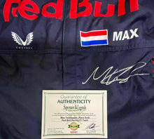 Load image into Gallery viewer, MAX VERSTAPPEN Signed Red Bull F1 Race Suit
