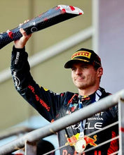 Load image into Gallery viewer, LEWIS HAMILTON, SEBASTIAN VETTEL &amp; MAX VERSTAPPEN Signed F1 Pirelli Podium Caps
