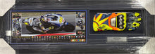 Load image into Gallery viewer, VALENTINO ROSSI Signed Glove &amp; Print Display
