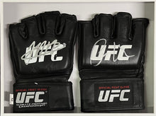 Load image into Gallery viewer, CONOR McGREGOR &amp; KHABIB NURMAGOMEDOV Signed UFC Gloves Display
