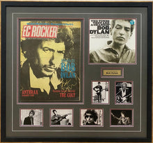 Load image into Gallery viewer, BOB DYLAN Signed Magazine &amp; Photo Collage Display
