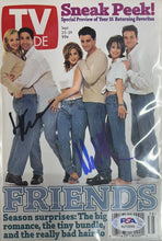 Load image into Gallery viewer, FRIENDS - Matthew PERRY, Matt LEBLANC, David SCHWIMMER, Jennifer ANISTON, Courtney COX &amp; Lisa KUDROW Signed Photos &amp; TV Guide Collage Display

