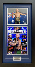 Load image into Gallery viewer, ALEX VOLKANOVSKI Signed UFC Photo Display
