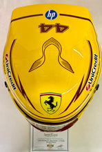 Load image into Gallery viewer, LEWIS HAMILTON Signed Scuderia Ferrari F1 Helmet
