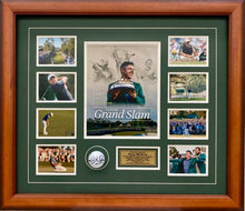 Load image into Gallery viewer, RORY McILROY “2025 Masters Champion” Signed Golf Ball &amp; Photo Collage Display
