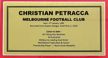 Load image into Gallery viewer, CHRISTIAN PETRACCA Signed 2021 Premiers Photo Collage Display
