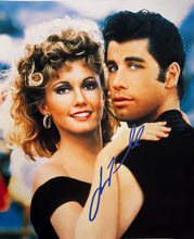 Load image into Gallery viewer, GREASE - OLIVIA NEWTON-JOHN &amp; JOHN TRAVOLTA Signed Photos Collage Display1
