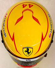 Load image into Gallery viewer, LEWIS HAMILTON Signed Scuderia Ferrari F1 Helmet
