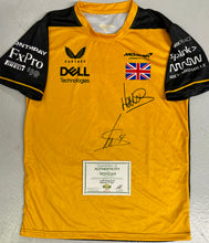 Load image into Gallery viewer, LANDO NORRIS Signed McLaren F1 Team Shirt
