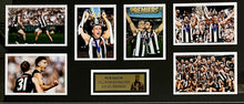 Load image into Gallery viewer, NICK DAICOS “2023 Premiers” Signed Collingwood Jumper Display
