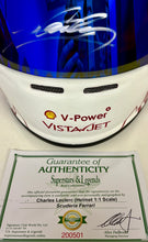 Load image into Gallery viewer, CHARLES LECLERC Signed Scuderia Ferrari F1 Helmet3
