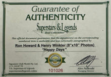 Load image into Gallery viewer, HAPPY DAYS - RON HOWARD &amp; HENRY WINKLER Signed Photo Collage Display
