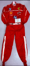 Load image into Gallery viewer, 3 Items: 2023 F1 Drivers (Full Grid) Signed Helmet &amp; Lewis Hamilton Signed Ferrari Helmet &amp; Race Suit
