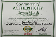 Load image into Gallery viewer, SACHIN TENDULKAR Signed Cricket Bat
