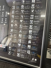 Load image into Gallery viewer, Carlton “Glory Days” 100 Players Signed Jumper Display
