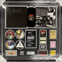 Load image into Gallery viewer, ACDC - ANGUS YOUNG, BRIAN JOHNSON, MALCOLM YOUNG, CLIFF WILLIAMS &amp; PHIL RUDD Signed Display
