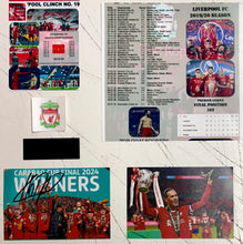 Load image into Gallery viewer, VIRGIL VAN DIJK &amp; JURGEN KLOPP Signed Liverpool Photo Collage Display
