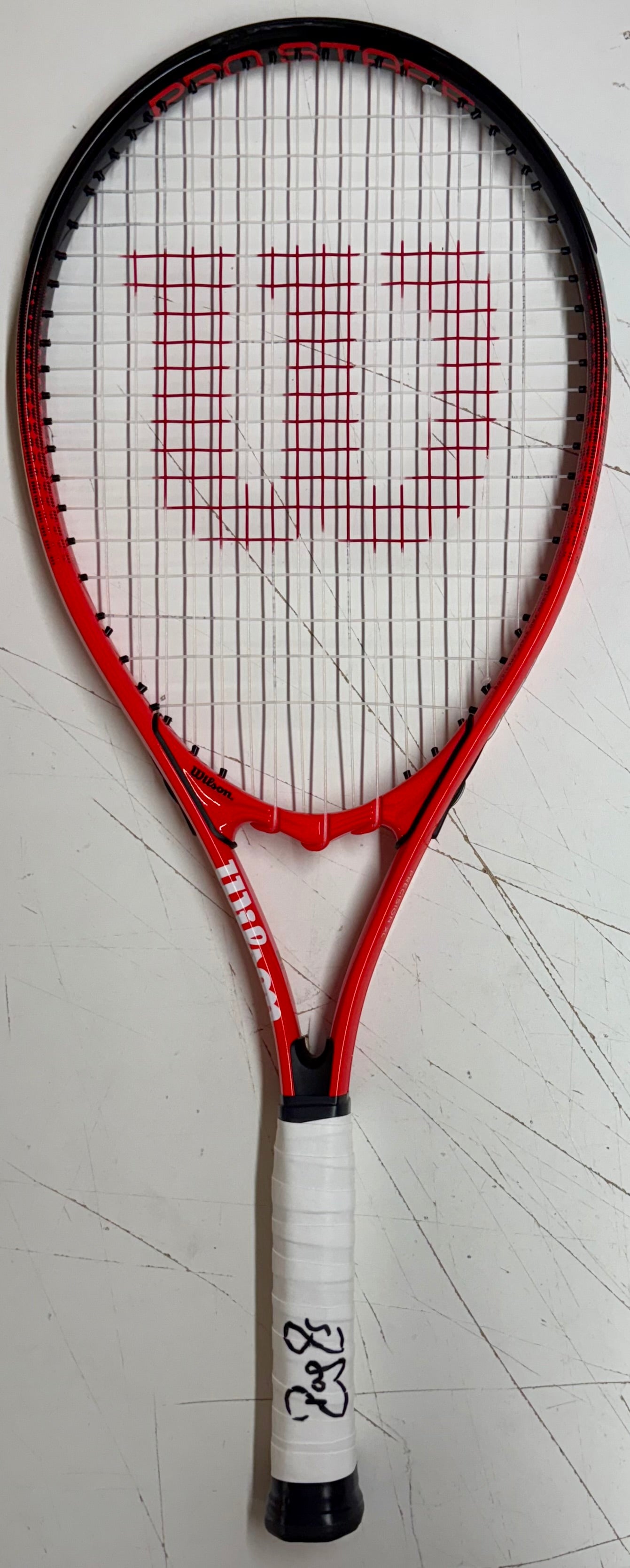 Roger Federer Signed Tennis Racquet & Photo Collage – Superstars