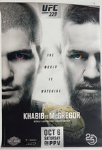 Load image into Gallery viewer, KHABIB NURMAGOMEDOV Signed UFC Glove Display
