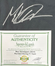 Load image into Gallery viewer, MAX VERSTAPPEN Signed F1 Red Bull Racing Shirt
