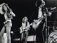 Load image into Gallery viewer, LED ZEPPELIN - ROBERT PLANT, JIMMY PAGE &amp; JOHN PAUL JONES Signed Photo &amp; Poster Collage Display
