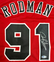 Load image into Gallery viewer, DENNIS RODMAN “Chicago Bulls” Signed Jersey
