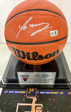 Load image into Gallery viewer, JOSH GIDDEY Signed Basketball in Display Case
