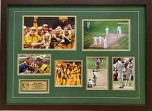 Load image into Gallery viewer, SHANE WARNE Signed Photo Collage Display
