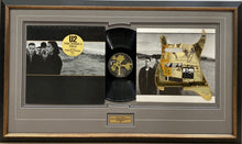 Load image into Gallery viewer, U2 - Bono, the Edge, Adam Clayton &amp; Larry Mullen Jr. Signed Guitar Pickguard Display
