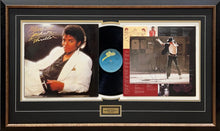 Load image into Gallery viewer, MICHAEL JACKSON Signed Photo &amp; Album LP Display
