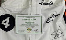 Load image into Gallery viewer, LANDO NORRIS Signed McLaren Team F1 Race Suit2
