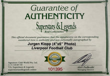 Load image into Gallery viewer, JURGEN KLOPP “Champions League 2018/19” Signed Liverpool Photo Collage Display
