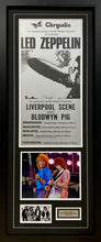 Load image into Gallery viewer, LED ZEPPELIN - ROBERT PLANT &amp; JIMMY PAGE Signed Photo &amp; Poster Collage Display
